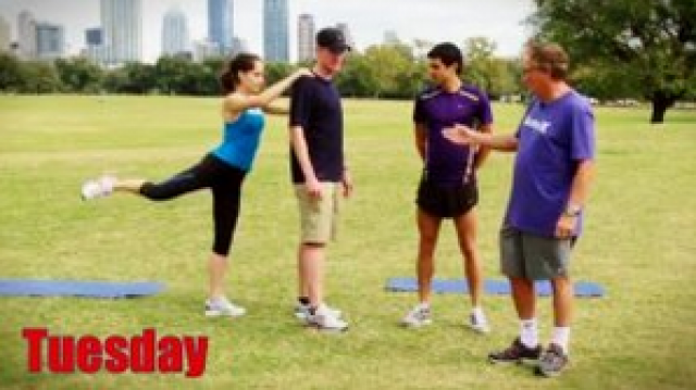 Dynamic Flexibility Training Progression: TUESDAY